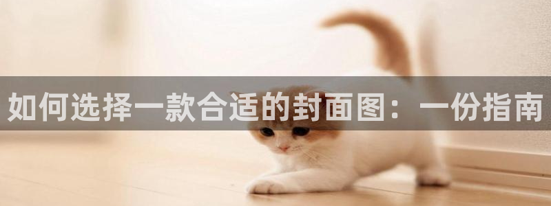亿万28子经理人：如何选择一款合适的封面图：一份指南